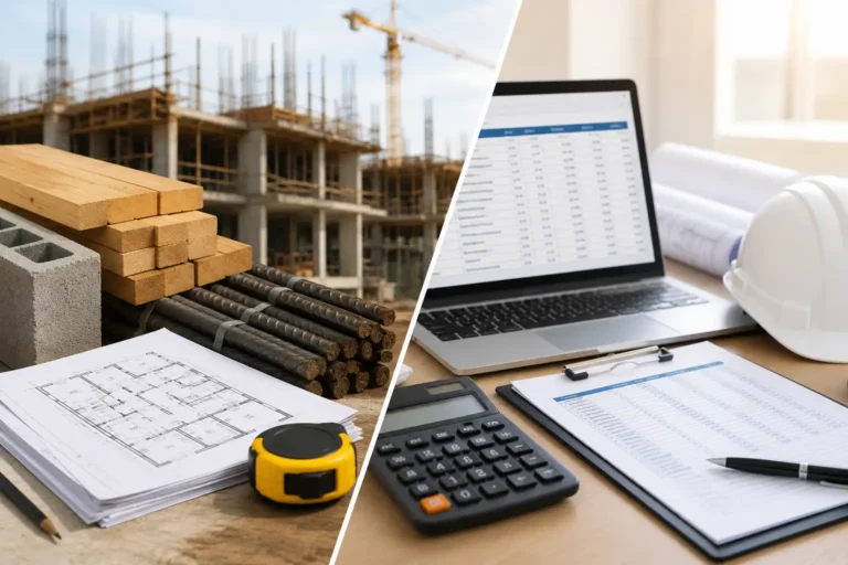 Material Takeoff vs Construction Estimate in USA